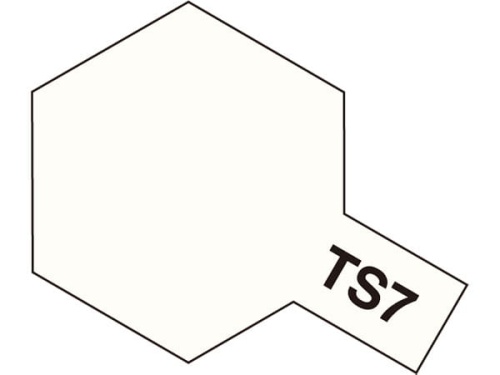 Tamiya 85007 TS-7 Racing White Spray Paint 100ml TS7
