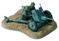 Zdjęcie Niemieckie działo przeciwpancerne Pak-36 z załogą 1:72 Zvezda 6114