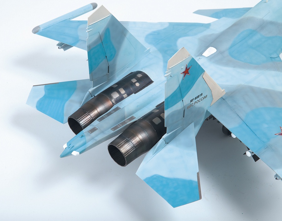 Zdjęcie Su-30SM Flanker H 1:48 Zvezda 4808