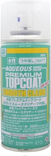 Mr.Hobby B604 Matt UV Cut Smooth Clear paint 170ml B604