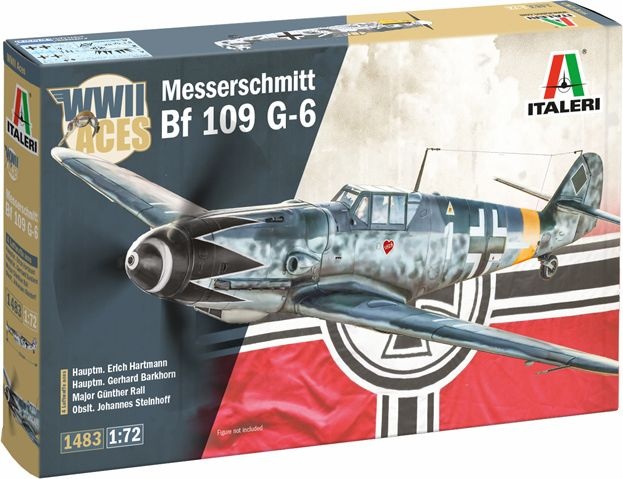 Zdjęcie Messerschmitt Bf 109 G-6 1:72 Italeri 1483