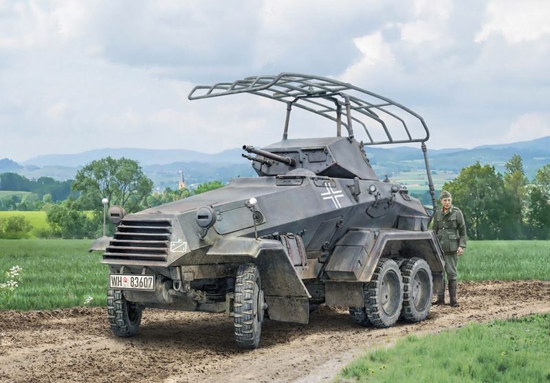 Zdjęcie Sd.Kfz. 232 6 Rad. 1:72 Italeri 97032