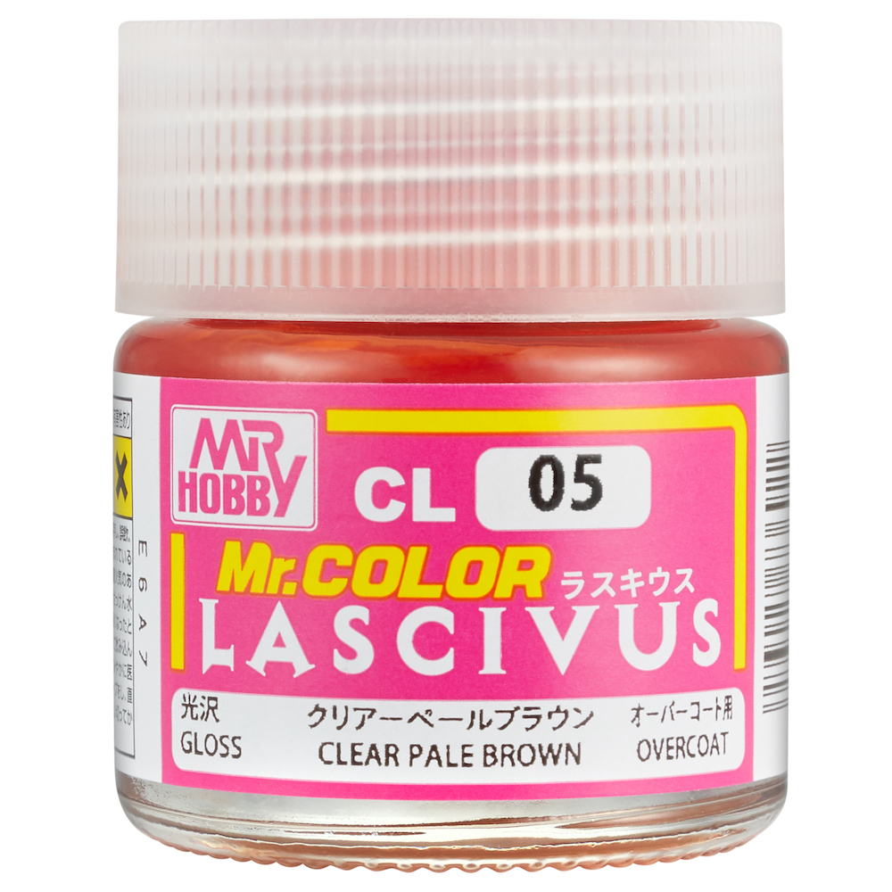 Zdjęcie Mr.Hobby CL05 Pale Clear Brown farba 10ml CL05
