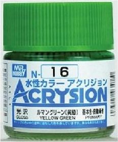 Zdjęcie Mr. Hobby N016 Yellow Green farba 10ml