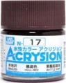 Zdjęcie Mr. Hobby N017 Hull Red farba 10ml N017