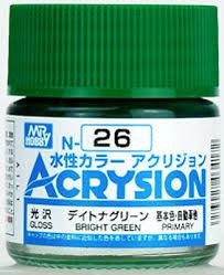 Zdjęcie Mr. Hobby N026 Bright Green farba 10ml N026