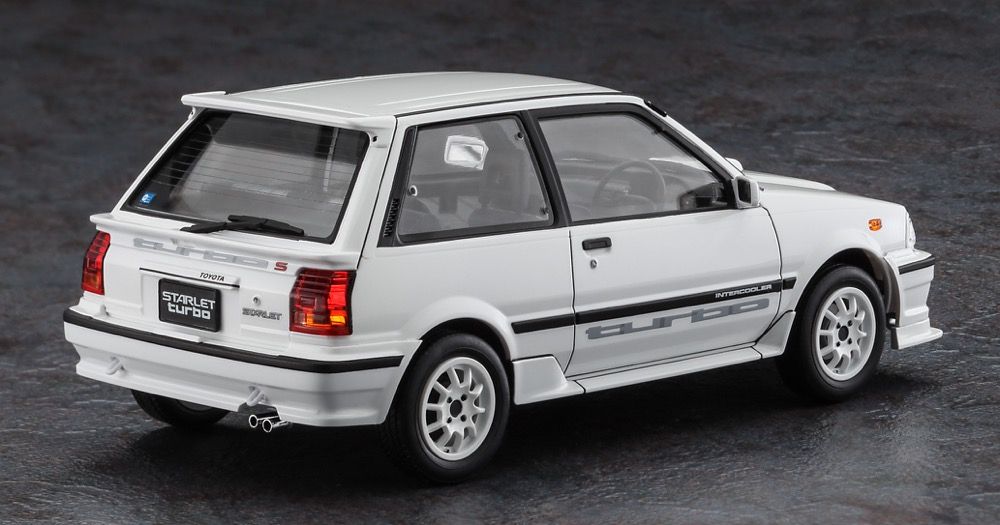 Zdjęcie Toyota Starlet EP71 Turbo-S (3 Door) "Custom Version" 1:24 Hasegawa 20777