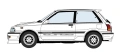 Zdjęcie Toyota Starlet EP71 Turbo-S (3 Door) "Custom Version" 1:24 Hasegawa 20777