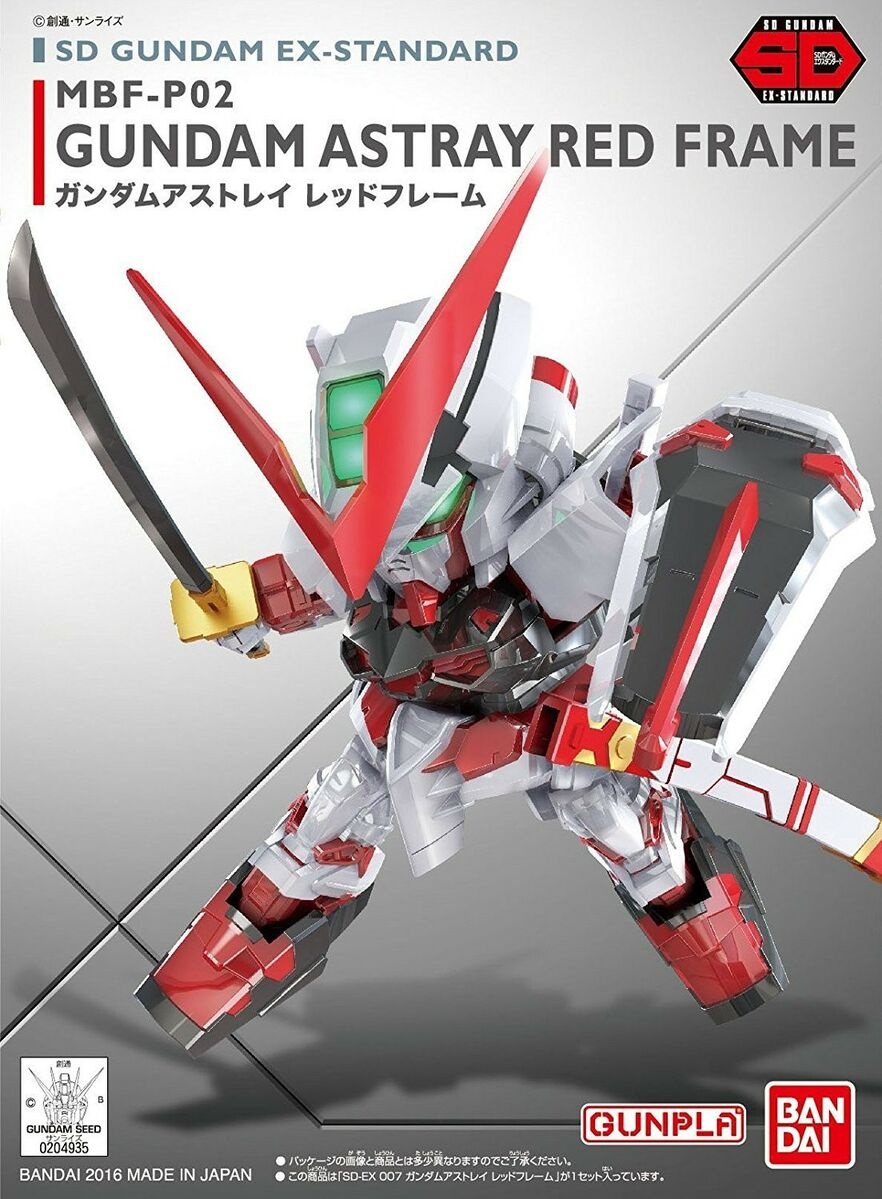 Zdjęcie dodatkowe produktu Gunpla MBF-P02 Astray Red Frame Gundam SD