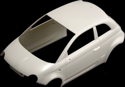 Zdjęcie Abarth 500 2008 1:24 Italeri 3674