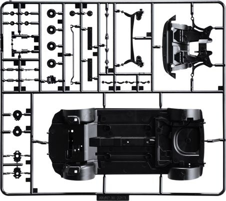 Zdjęcie Abarth 500 2008 1:24 Italeri 3674