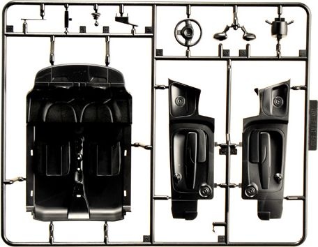 Zdjęcie Abarth 500 2008 1:24 Italeri 3674