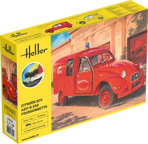 Citroën 2CV AZU-B 250 Fourgonnette 1:24 Heller 58701