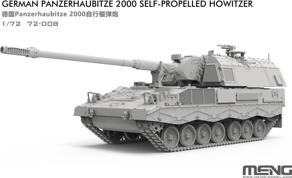 Zdjęcie German Panzerhaubitze 2000 1:72 Meng 72-008