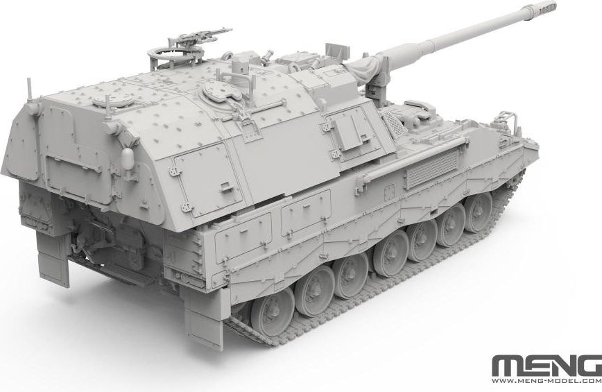 Zdjęcie German Panzerhaubitze 2000 1:72 Meng 72-008