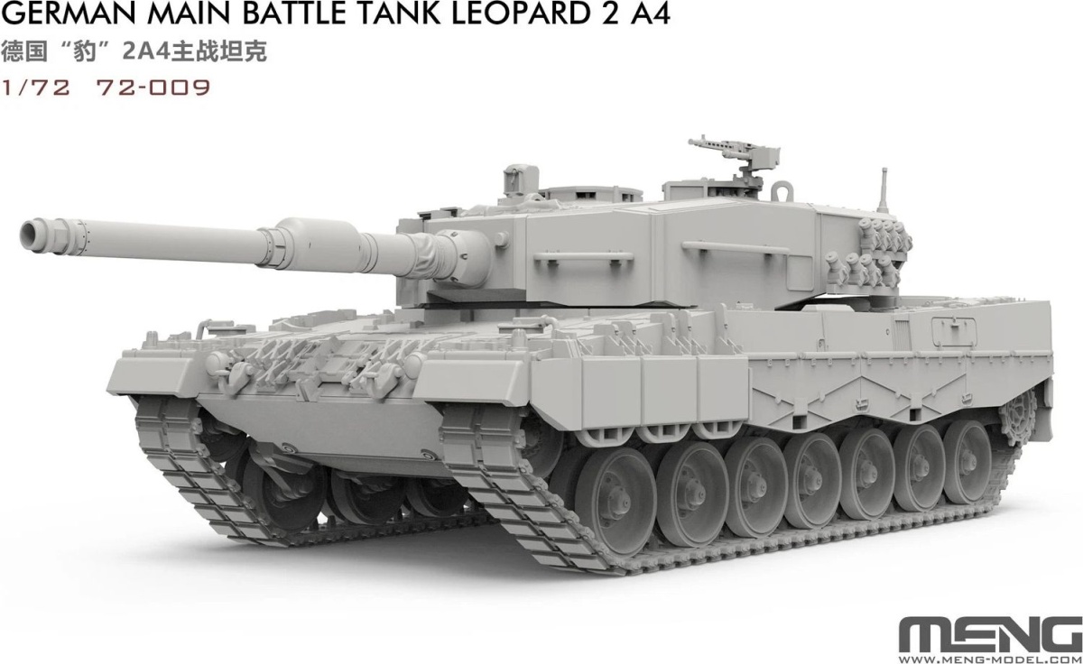 Zdjęcie Leopard 2 A4 1:72 Meng 72-009
