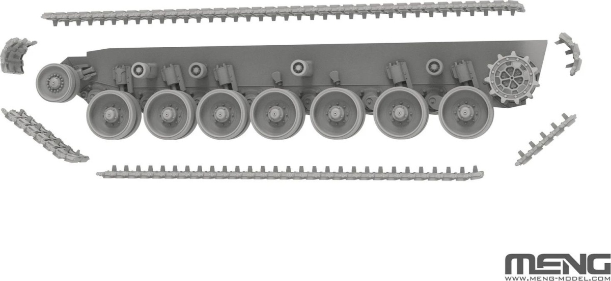 Zdjęcie Leopard 2 A4 1:72 Meng 72-009