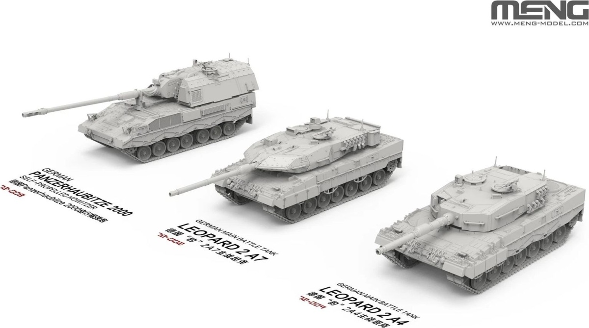 Zdjęcie Leopard 2 A4 1:72 Meng 72-009