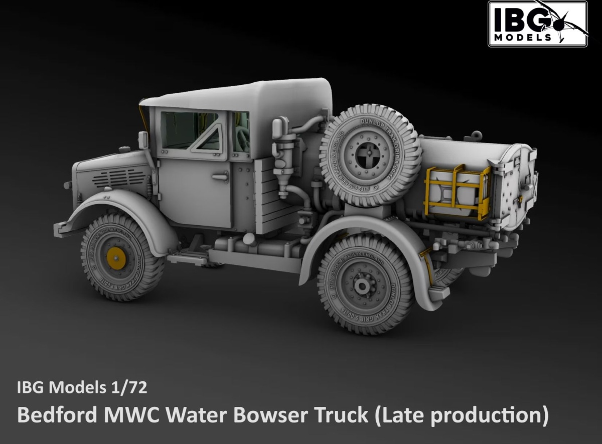 Zdjęcie Bedford MWC Water Bowser Truck (Late Production) 1:72 IBG 72164