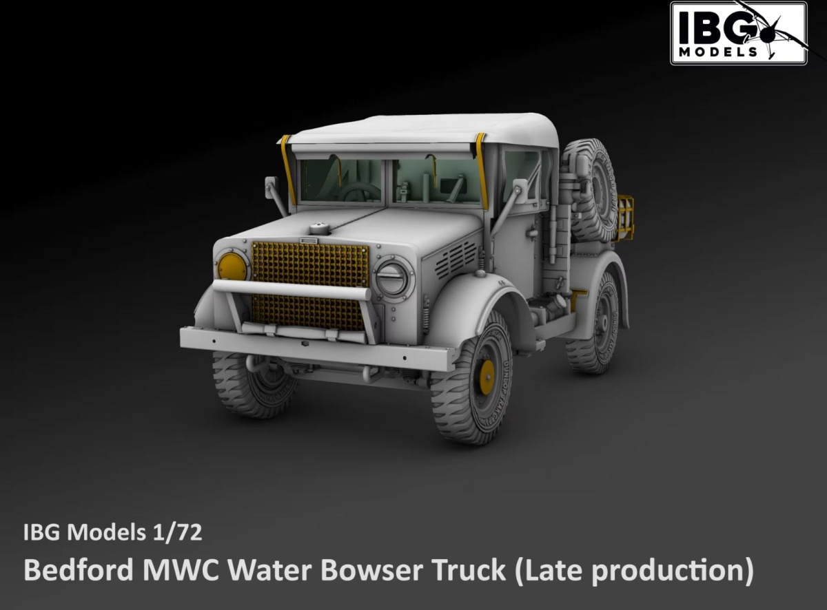 Zdjęcie Bedford MWC Water Bowser Truck (Late Production) 1:72 IBG 72164
