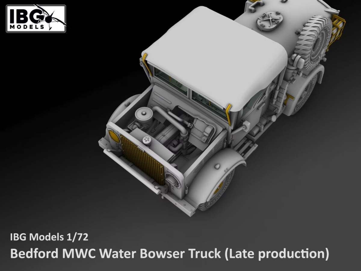 Zdjęcie Bedford MWC Water Bowser Truck (Late Production) 1:72 IBG 72164