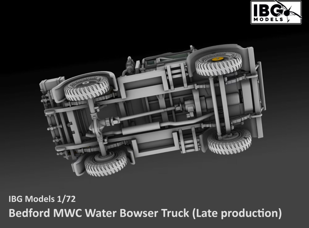 Zdjęcie Bedford MWC Water Bowser Truck (Late Production) 1:72 IBG 72164