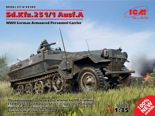 Sd.Kfz.251/1 Ausf.A 1:35 ICM 35101