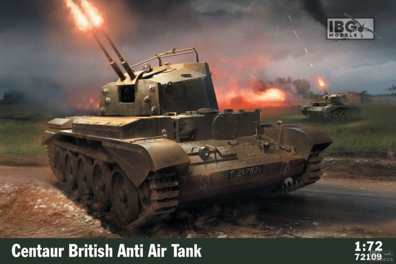 Zdjęcie główne produktu Centaur Anti Air Tank 1:72 IBG 72109