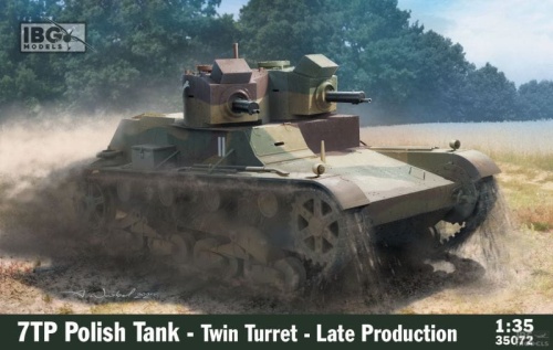 7TP Polish Tank Twin Turret 1:35 IBG 35072