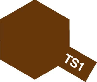 Zdjęcie główne produktu Tamiya 85001 TS-1 Red Brown Spray TS1