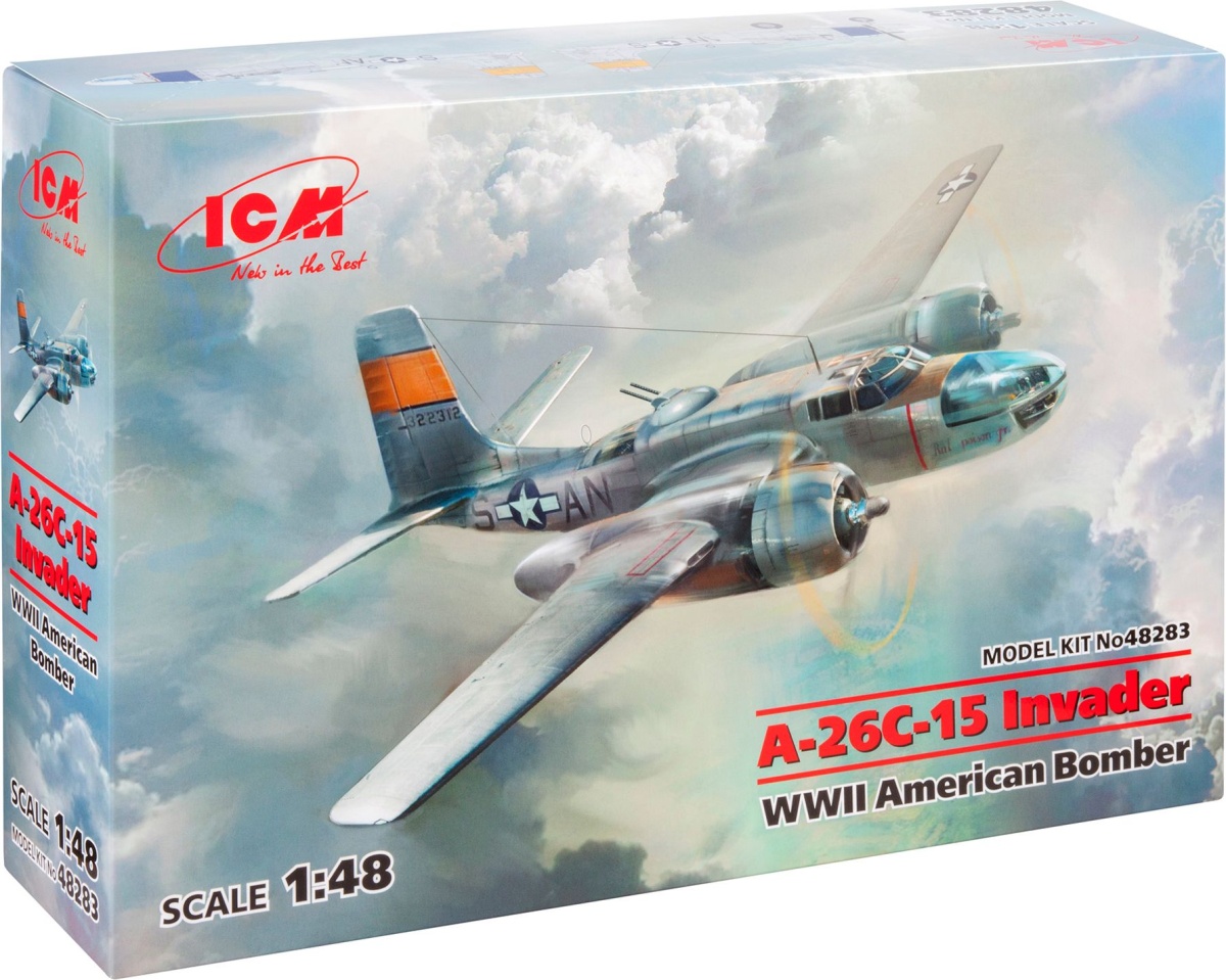 Zdjęcie A-26C-15 Invader 1:48 ICM 48283