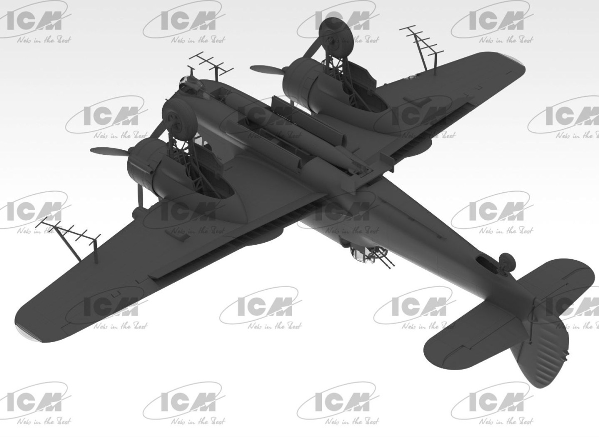 Zdjęcie Bristol Beaufort Mk.IA z filtrami tropikalnymi 1:48 ICM 48311