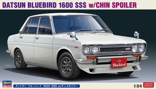 Datsun Bluebird 1600 SSS with spoiler 1:24 Hasegawa 20468