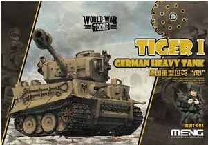 German Heavy Tank Tiger I 1:Egg Meng WWT001