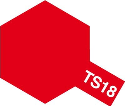 Tamiya 85018 TS-18 Metallic Red Spray