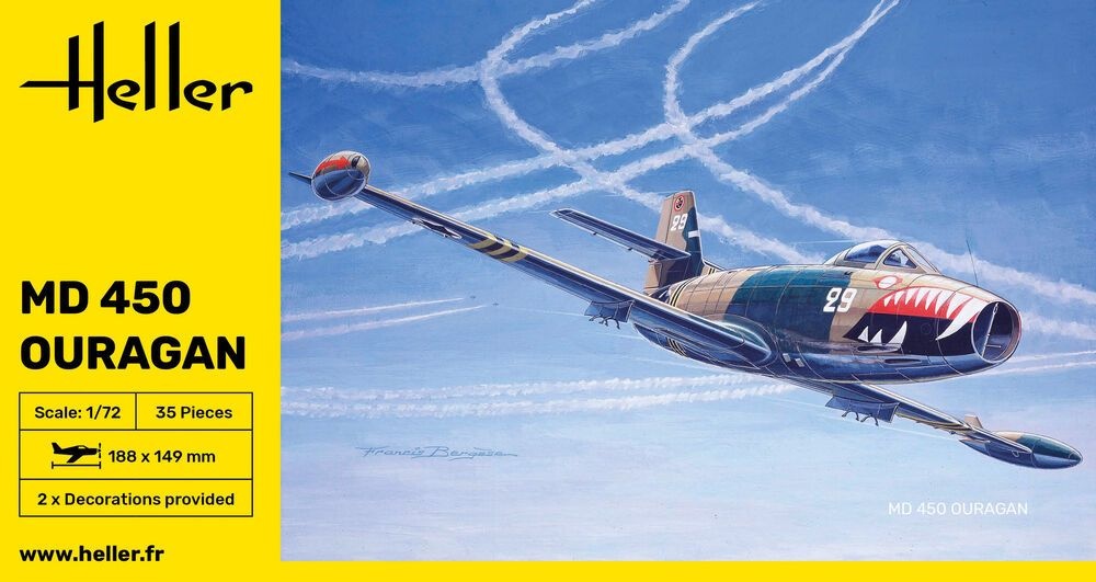 Zdjęcie MD 450 Ouragan 1:72 Heller 80201