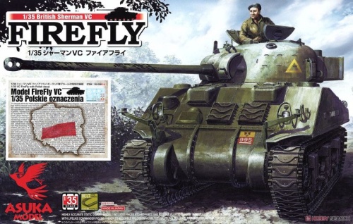 Sherman VC Firefly (Polish markings) 1:35 Asuka 35-009SA