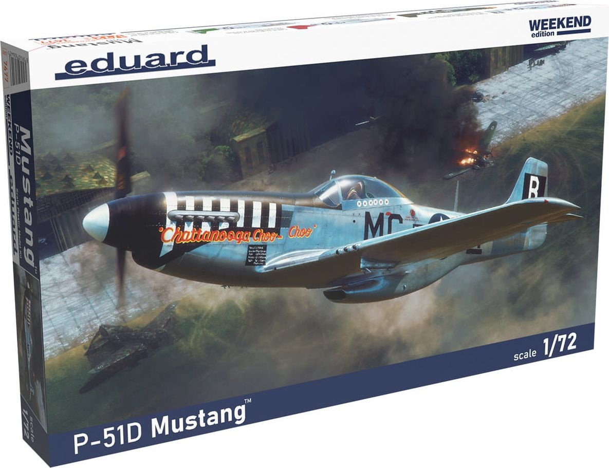 Zdjęcie P-51D Mustang Weekend Edition 1:72 Eduard 7477