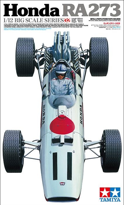 Zdjęcie Honda RA273 (z elementami fototrawionymi) 1:12 Tamiya 12032