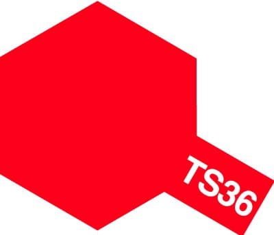 Tamiya 85036 TS-36 Fluorescent Red Spray