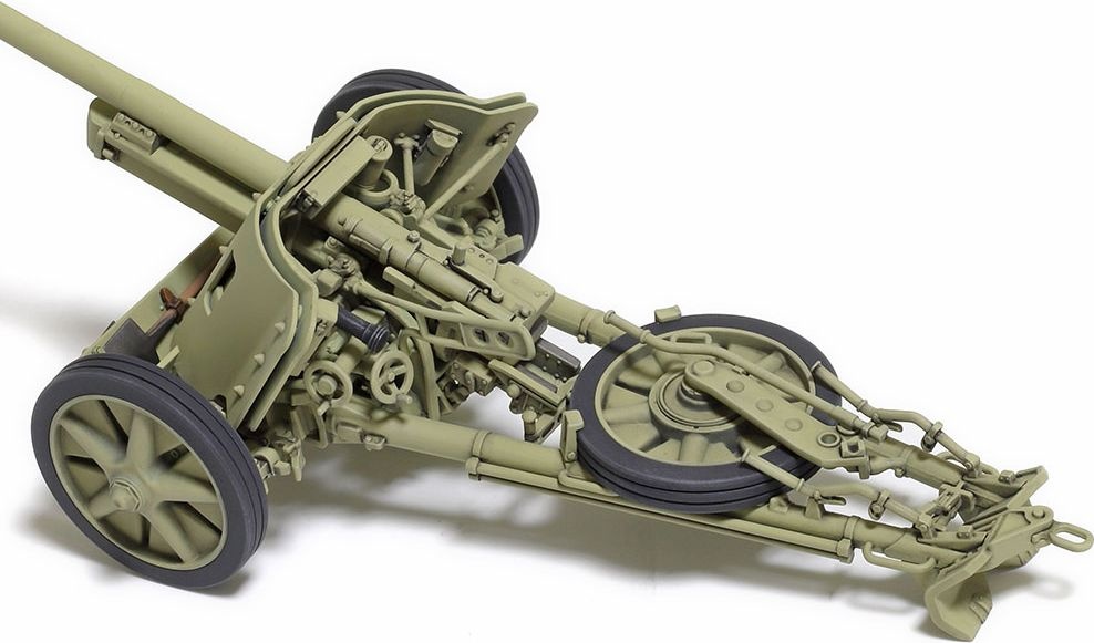 Zdjęcie Niemieckie działo przeciwpancerne 5 cm Pak38 z obsługą 1:35 Tamiya 35392