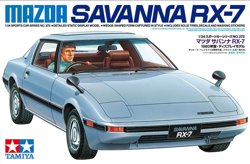 Zdjęcie Mazda Savanna RX-7 1:24 Tamiya 24375