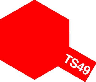 Tamiya 85049 TS-49 Bright Red Spray