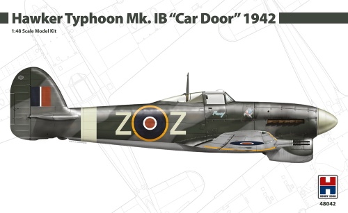 Hawker Typhoon Mk. IB "Car Door" 1942 1:48 Hobby 2000 48042