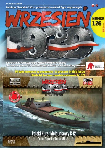 Polish Dispatch Boat K-12 1:72 First To Fight PL126