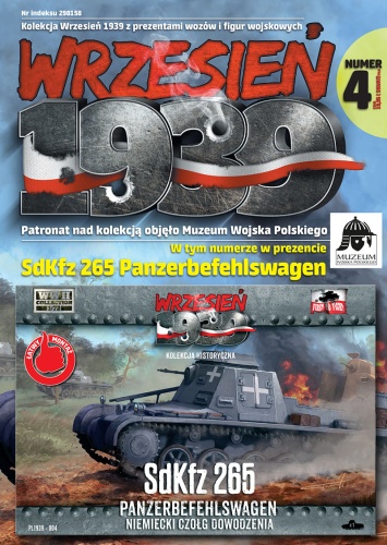 Sd.Kfz 265 German command tank 1:72 First To Fight PL004