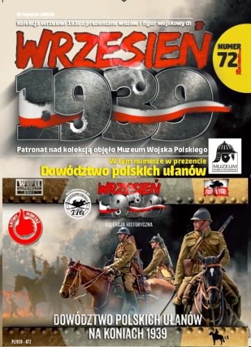 Polish Uhlans Command on Horses 1939 1:72 First To Fight PL072