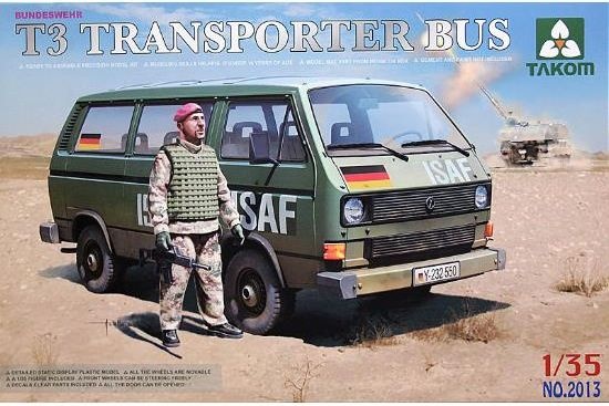 Zdjęcie Bundeswehr T3 Transporter Bus z figurką 1:35 Takom 2013