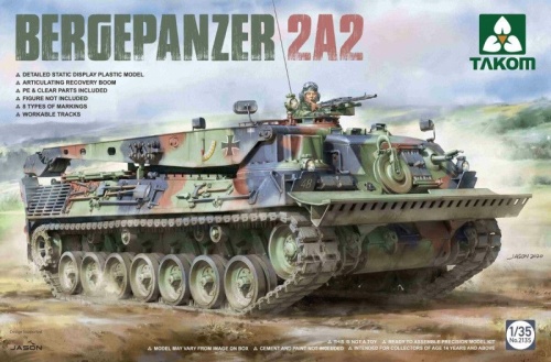 Bergepanzer 2A2 1:35 Takom 2135