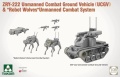 Zdjęcie ZRY-222 Unmanned Combat Ground Vehicle z Robot Wolves 1:35 Takom 2223